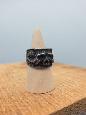 Skull Head Ring Size 9